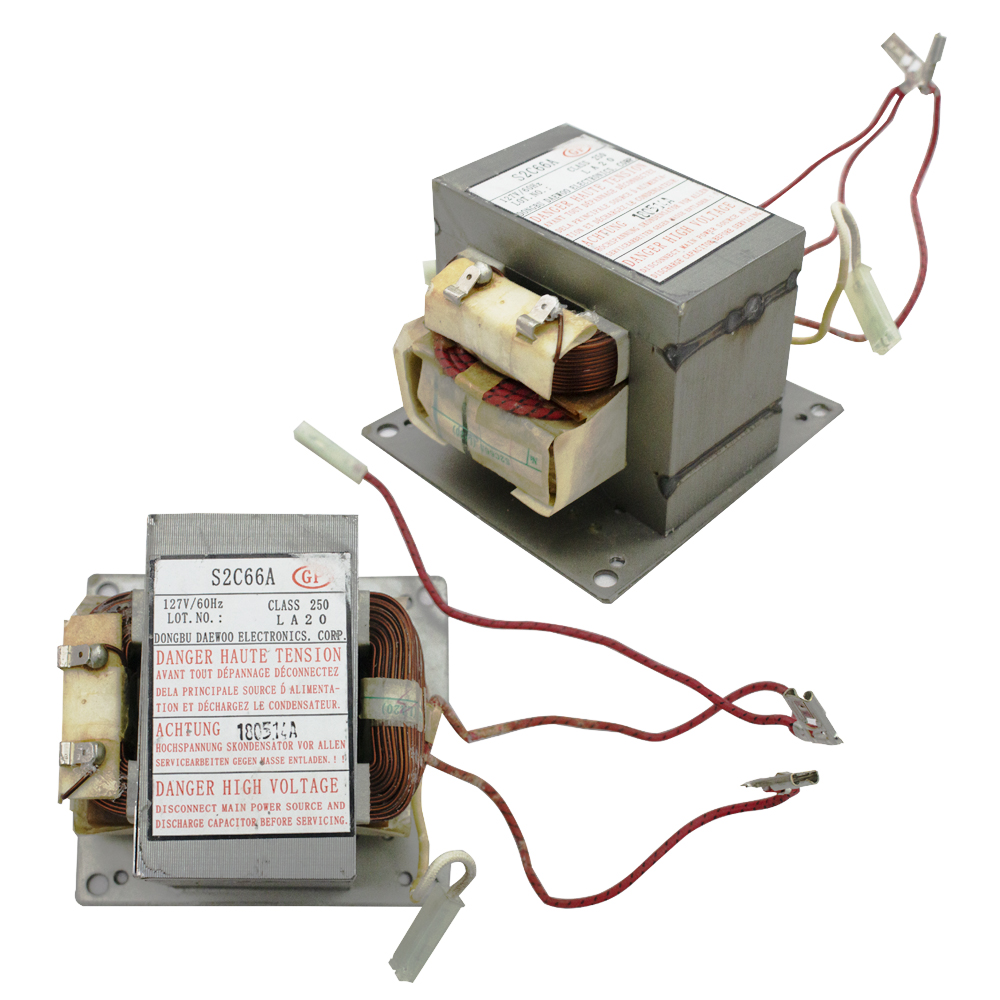 transformador de microondas